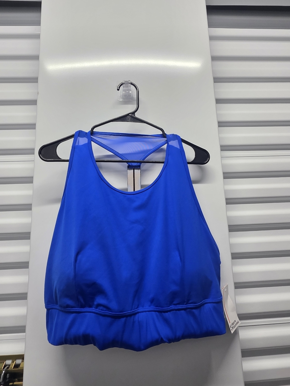 Sports Illustrated Blue Bralette Sports Bra Activewear Women 3X